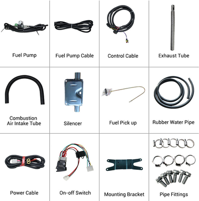 5kw سخان مياه ديزل لحوض رف Campeرفan الساخن